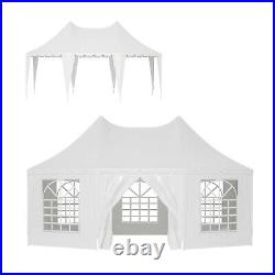 20 x 15 ft. Outdoor Party Tent Heavy-Duty Wedding Canopy Gazebo with Storage Bags