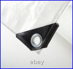 20 x 24 Foot White Outdoor Tarp Cover Shade Cover Shade Sun Sunshade Canopy