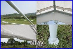 20 x 26 ft Carport Outdoor Metal Commercial Wedding Party Frame Tent withSidewalls