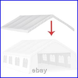 20 x 26ft Carport Replacement Canopy, Carport Cover, Frame Not Included, ONLY COVER