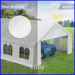 20 x 26ft Carport Replacement Canopy, Carport Cover, Frame Not Included, ONLY COVER