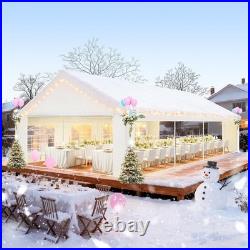 20' x 30'FT Large Heavy Duty Outdoor Canopy Party Tent & Carport Wedding Gazebo