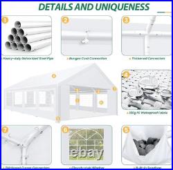 20' x 30'FT Large Heavy Duty Outdoor Canopy Party Tent & Carport Wedding Gazebo