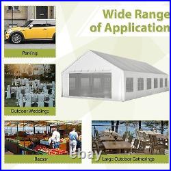 20 x 40ft Heavy Duty Large Wedding Canopy Garden Party Tent Outdoor Event Gazebo