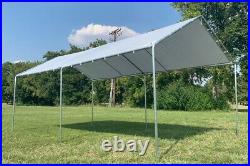 20'x10' Carport Light Grey Tent Canopy Shelter Car Shade By DELTA Canopies