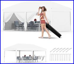 20'x10' Pop up Canopy Heavy Duty Party Tent Outdoor Waterproof Commercial Gazebo