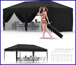 20'x10' Pop up Canopy Heavy Duty Party Tent Outdoor Waterproof Commercial Gazebo
