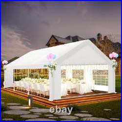 20'x20' Party Tent Outdoor Gazebo Heavy Duty Wedding Canopy Event Wedding Party 20'x20' Party Tent Outdoor Gazebo Heavy Duty Wedding Canopy Event Wedding Party