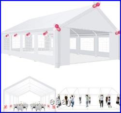 20'x20' Party Tent Outdoor Gazebo Heavy Duty Wedding Canopy Event Wedding Party