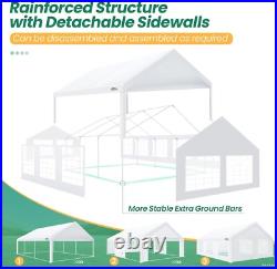 20'x20' Party Tent Outdoor Gazebo Heavy Duty Wedding Canopy Event Wedding Party