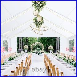20'x20' Party Tent Outdoor Gazebo Heavy Duty Wedding Canopy Event Wedding Party
