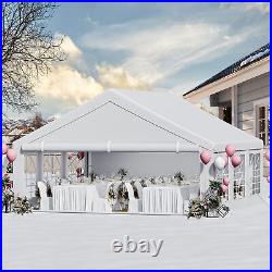 20'x20' Party Tent Wedding Patio Gazebo Outdoor Carport Canopy Shade Heavy Duty