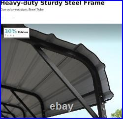 20 x20 ft Outdoor Carport Heavy Duty Gazebo Garage Car Shelter Shade Extra large