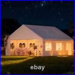20'x26'/20'x20' Carport Canopy Gazebo Heavy Duty Wedding Party Event Tent Garage