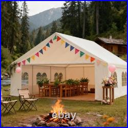 20'x26'/20'x20' Carport Canopy Gazebo Heavy Duty Wedding Party Event Tent Garage