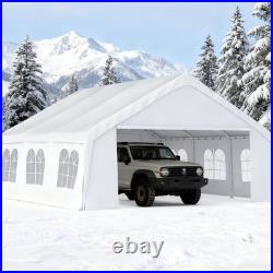 20'x26'/20'x20' Carport Canopy Gazebo Heavy Duty Wedding Party Event Tent Garage