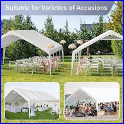 20'x26' Carport Canopy Gazebo Heavy Duty Wedding Party Event Tent Garage Outdoor