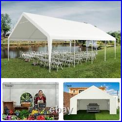 20'x26' Carport Canopy Gazebo Wedding Party Event Tent Heavy Duty Garage Outdoor