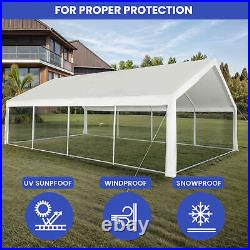 20'x30' Party Canopy Outdoor Shelter Storage Shed Waterproof Wedding Tent Garage