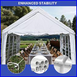 20'x30' Party Canopy Outdoor Shelter Storage Shed Waterproof Wedding Tent Garage