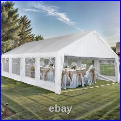 20'x30' Party Canopy Outdoor Shelter Storage Shed Waterproof Wedding Tent Garage