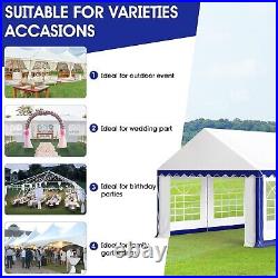 20'x40' Canopy Shelter Gazebo Wedding Party Tent Outdoor Heavy Duty Waterproof