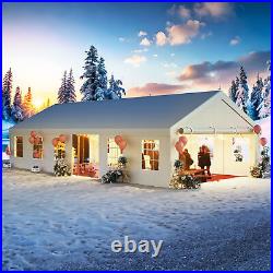 20'x40' Commercial Outdoor Gazebo Canopy Tent Wedding Party with Removable Walls