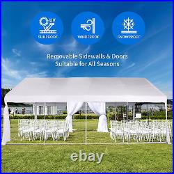 20'x40' Commercial Outdoor Gazebo Canopy Tent Wedding Party with Removable Walls