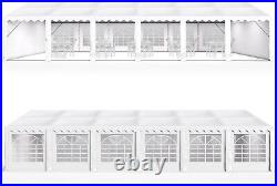 20'x40' Gazebo Canopy Carport Shelter Wedding Party Tent Outdoor Heavy Duty