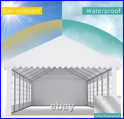 20'x40' Heavy Duty Party Tent Outdoor Wedding Event Tent Gazebo Canopy Awning