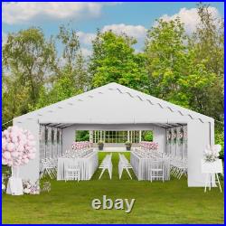 20'x40' Heavy Duty Party Tent Outdoor Wedding Event Tent Gazebo Canopy Awning