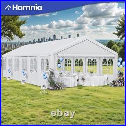 20'x40' Party Canopy Outdoor Shelter Waterproof Gazebo Wedding Tent with Sidewalls 20'x40' Party Canopy Outdoor Shelter Waterproof Gazebo Wedding Tent with Sidewalls