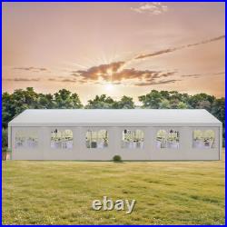 20'x40' Party Canopy Outdoor Shelter Waterproof Gazebo Wedding Tent with Sidewalls