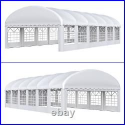 20'x40' Wedding Party Canopy Outdoor Shelter Waterproof Tent Garage with Sidewalls