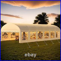 20'x40' Wedding Party Canopy Outdoor Shelter Waterproof Tent Garage with Sidewalls