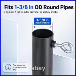 20pcs Heavy Duty High Pitch 8 Legs Frame Canopy Kit 1-3/8 NO Poles/Pipes