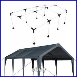 20pcs Heavy Duty High Pitch 8 Legs Frame Canopy Kit 1-3/8 NO Poles/Pipes