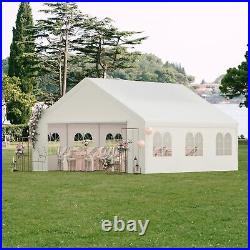 20x20FT Outdoor Heavy Duty Window Canopy Tent Wedding Party Tent Carport