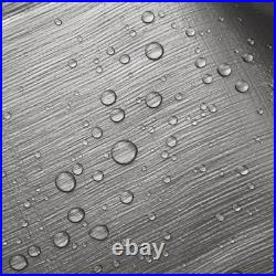 20x24 Ft Waterproof Poly Tarp Protect Cover 10mil Tarpaulin with 25 Ball Bungees