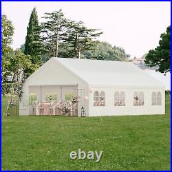 20x26FT Outdoor Heavy Duty Window Canopy Tent Wedding Party Tent Carport