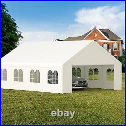 20x26FT Outdoor Heavy Duty Window Canopy Tent Wedding Party Tent Carport