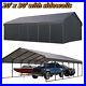 20x30-Outdoor-Carport-Heavy-Duty-Canopy-Metal-Car-Shelter-Garage-with-Sidewalls-01-llg