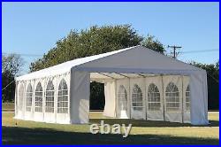 20x30ft Heavy Duty Gazebo Large Wedding Canopy Garden Party Tent Outdoor Event