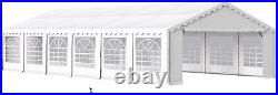 20x30ft Heavy Duty Gazebo Large Wedding Canopy Garden Party Tent Outdoor Event