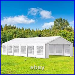 20x30ft Heavy Duty Gazebo Large Wedding Canopy Garden Party Tent Outdoor Event