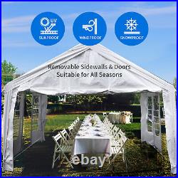 20x30ft Heavy Duty Gazebo Large Wedding Canopy Garden Party Tent Outdoor Event