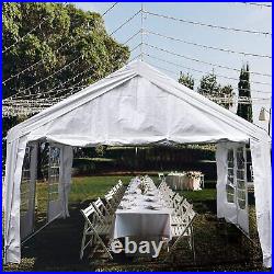 20x30ft Heavy Duty PVC Tent Wedding Event Party Shelter Galvanized Ripple Canopy