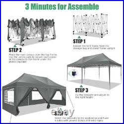 20x40' 10x30' 10x20' Outdoor Party Tent Heavy Duty Wedding Event Gazebo Canopy#