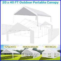 20x40' 10x30' 10x20' Outdoor Party Tent Heavy Duty Wedding Event Gazebo Canopy#