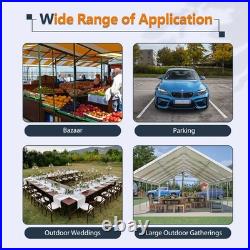 20x40 Party Tent Heavy Duty Removable Sidewalls Waterproof Outdoor Wedding